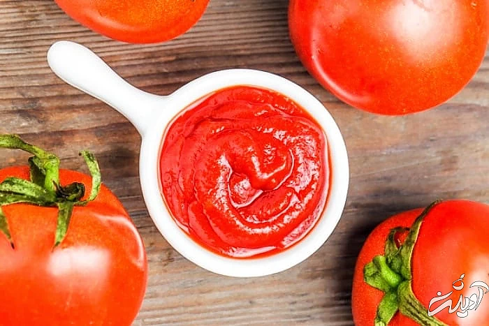 سرخ کردن رب گوجه  رب گوجه